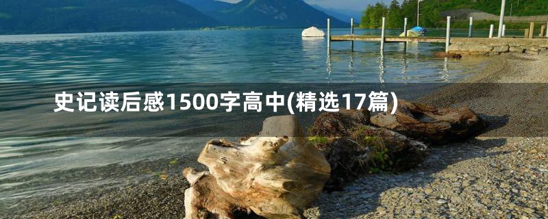 史记读后感1500字高中(精选17篇)